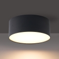 BRILAGI - LED Vonkajšie stropné svietidlo FORIS LED/20W/230V priemer 15 cm čierna IP44