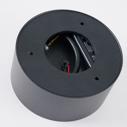 BRILAGI - LED vonkajšie stropné svietidlo FORIS LED/9W/230V priemer 9 cm antracit IP44