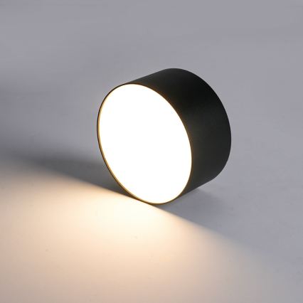 BRILAGI - LED Vonkajšie stropné svietidlo FORIS LED/9W/230V pr. 9 cm čierna IP44