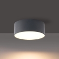 BRILAGI - LED vonkajšie stropné svietidlo FORIS LED/9W/230V priemer 9 cm antracit IP44