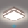 Brilagi - LED vonkajšie stropné svietidlo so senzorom BENE LED/18W/230V 21,5x21,5 cm hnedé IP54
