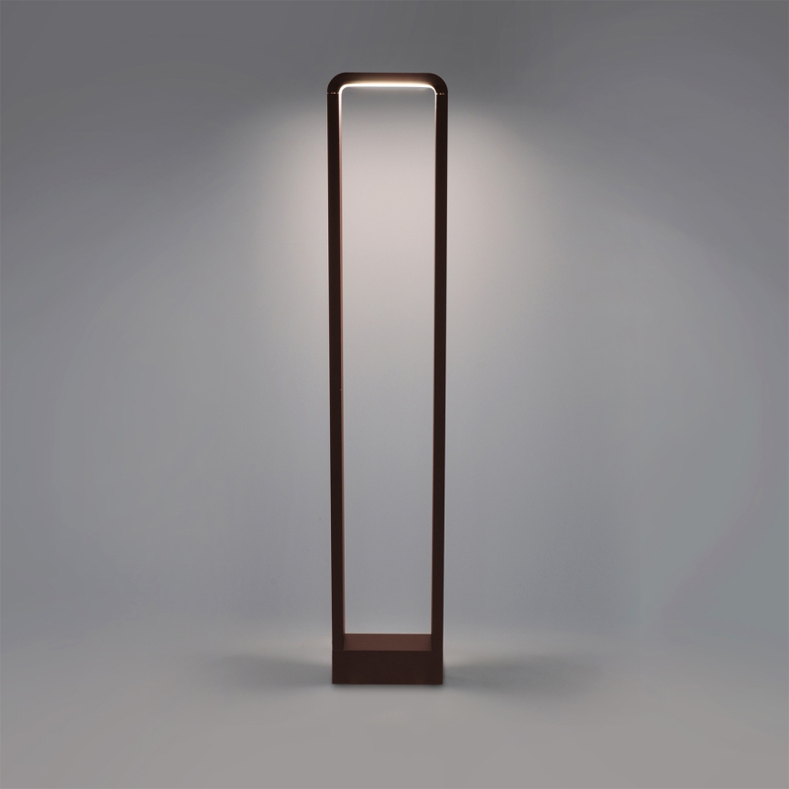 Brilagi - LED vonkajšie svietidlo BARI LED/7W/230V 3000/4000/6000K hnedá IP54 80 cm