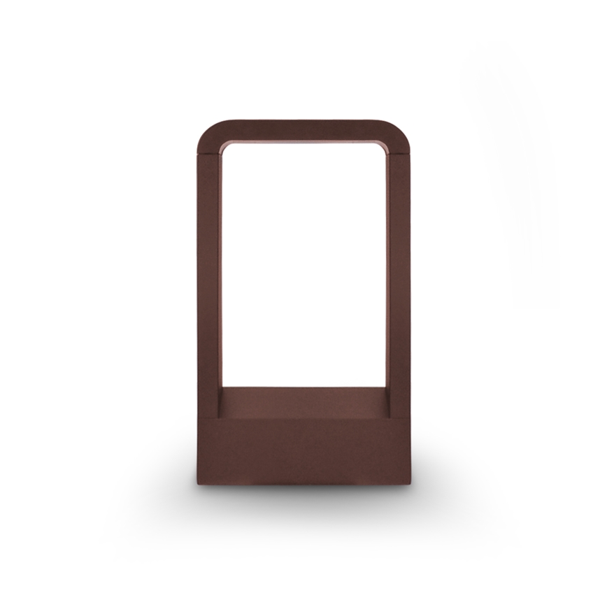 Brilagi - LED Vonkajšie svietidlo BARI LED/7W/230V 3000/4000/6000K hnedé IP54 30 cm