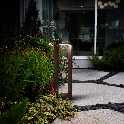 Brilagi - LED vonkajšie svietidlo BARI LED/7W/230V 3000/4000/6000K hnedé IP54 50 cm