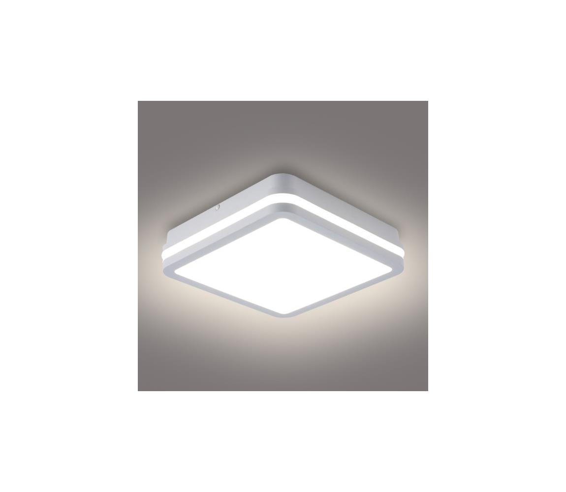 Brilagi - LED Vonkajšie svietidlo BENE LED/24W/230V 26x26 cm biela IP54 BRI587