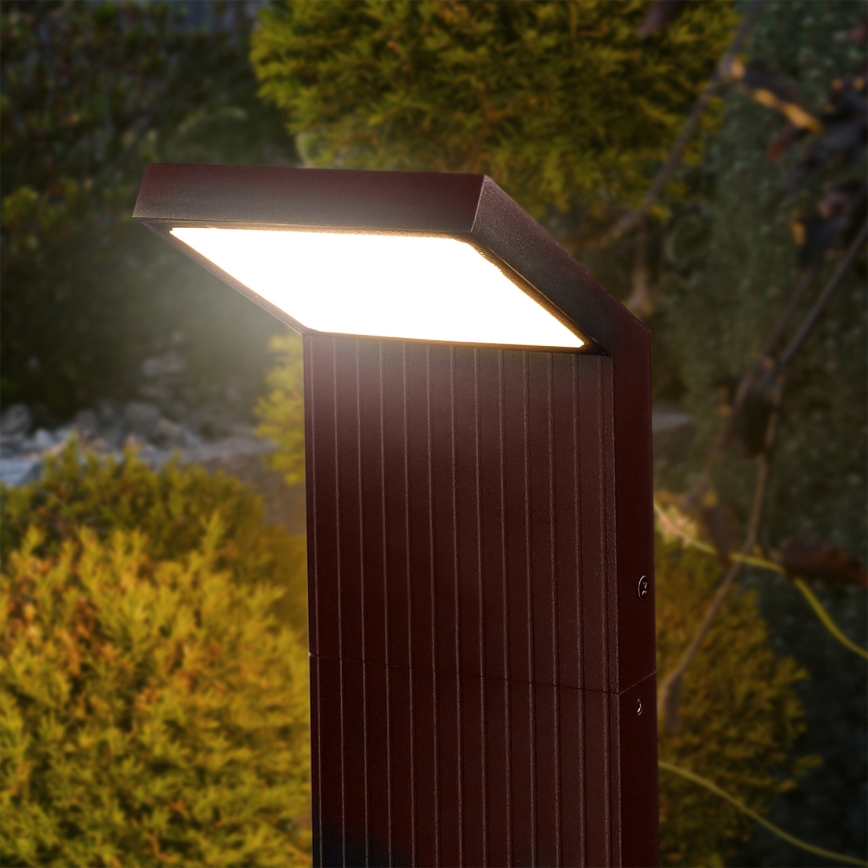 Brilagi - LED vonkajšie svietidlo RIANO LED/8W/230V hnedé IP65 80 cm