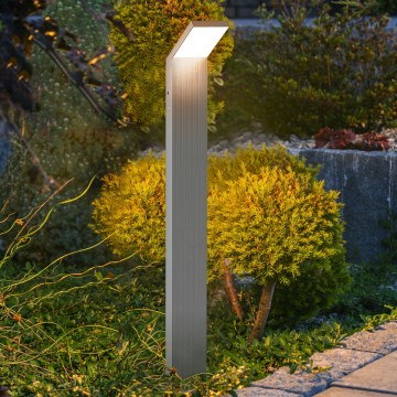 Brilagi - LED vonkajšie svietidlo RIANO LED/8W/230V strieborné IP65