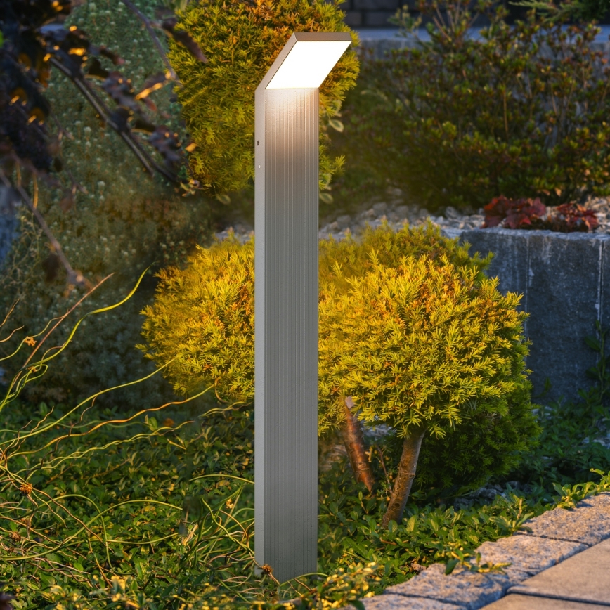 Brilagi - LED vonkajšie svietidlo RIANO LED/8W/230V strieborné IP65