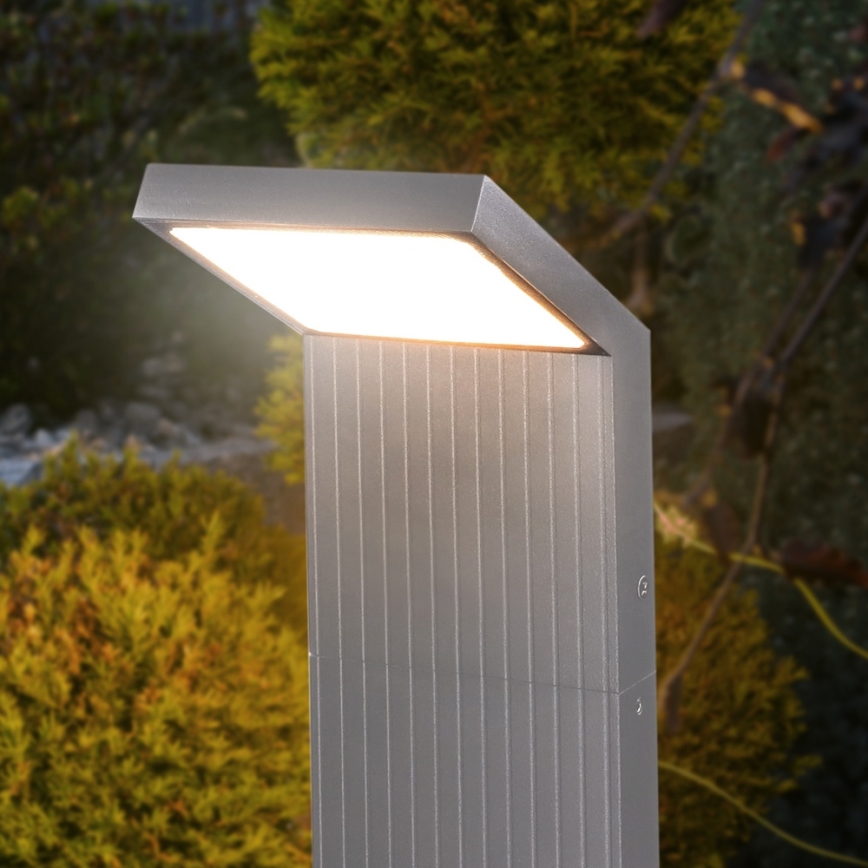 Brilagi - LED vonkajšie svietidlo RIANO LED/8W/230V strieborné IP65