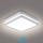 Brilagi - LED Vonkajšie svietidlo so senzorom BENE LED/18W/230V 22x22 cm biela IP54