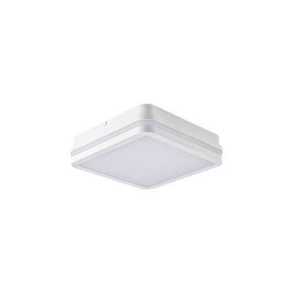 Brilagi - LED vonkajšie svietidlo so senzorom BENE LED/18W/230V 22x22 cm biele IP54