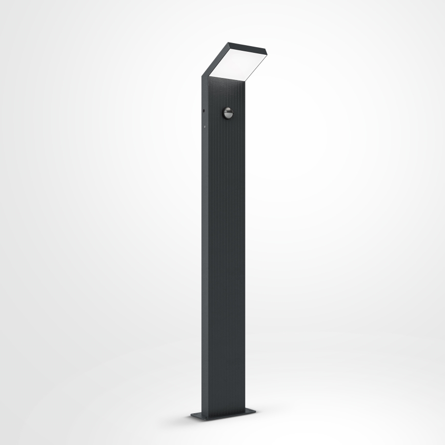 Brilagi - LED vonkajšie svietidlo so senzorom RIANO LED/8W/230V antracitové IP65