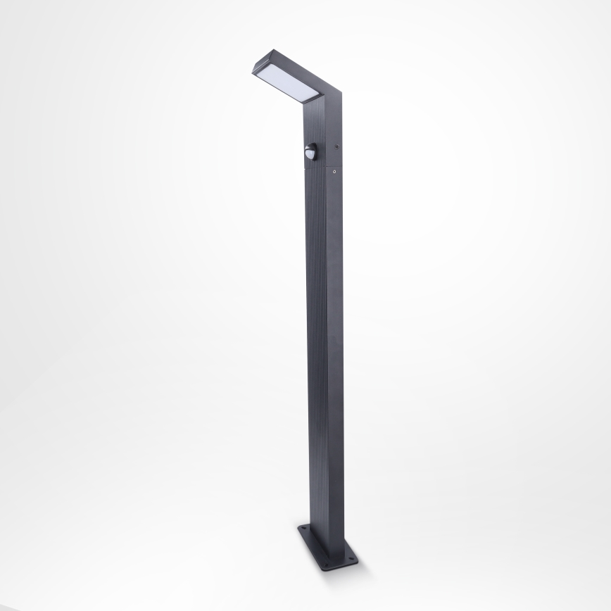 Brilagi - LED vonkajšie svietidlo so senzorom RIANO LED/8W/230V antracitové IP65