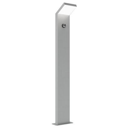 Brilagi - LED Vonkajšie svietidlo s pohybovým senzorom RIANO LED/8W/230V strieborné IP65