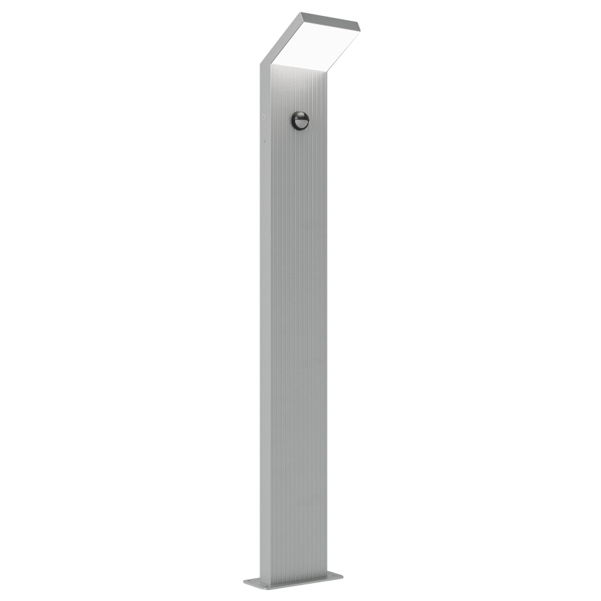 Brilagi - LED Vonkajšie svietidlo s pohybovým senzorom RIANO LED/8W/230V strieborné IP65