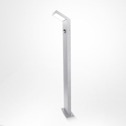 Brilagi - LED Vonkajšie svietidlo s pohybovým senzorom RIANO LED/8W/230V strieborné IP65