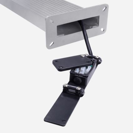 Brilagi - LED Vonkajšie svietidlo s pohybovým senzorom RIANO LED/8W/230V strieborné IP65