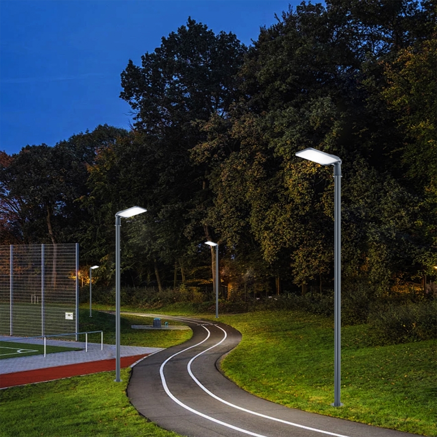 Brilagi - LED vonkajšie pouličné svietidlo so stĺpom a kĺbom 3 m URBANLIGHT LED/200W/230V antracit IP65