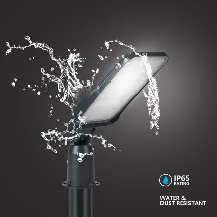 Brilagi - LED vonkajšie uličné svietidlo so stĺpom a kĺbom 3 m URBANLIGHT LED/50W/230V antracit IP65