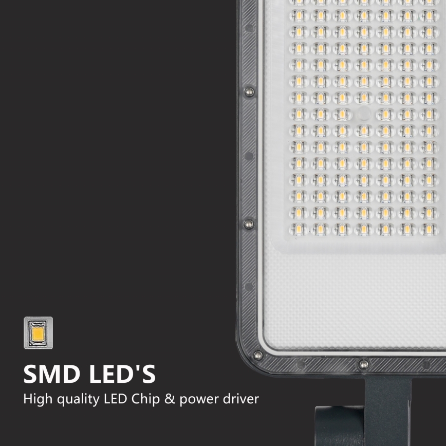 Brilagi - LED vonkajšie uličné svietidlo so stĺpom a kĺbom 3 m URBANLIGHT LED/50W/230V antracit IP65