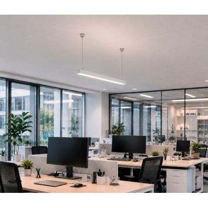 Brilagi - LED Závesné svietidlo FULLDAY LED/10/15/20W/230V 2700/4000/6000K 60 cm biele