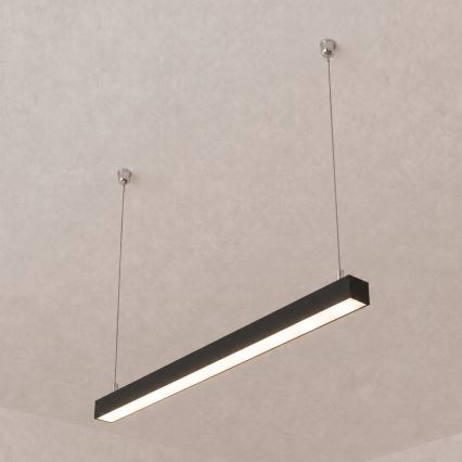 Brilagi - LED závesné svietidlo FULLDAY LED/10/15/20W/230V 2700/4000/6000K 60 cm čierne