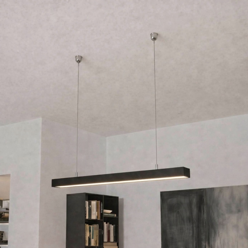 Brilagi - LED závesné svietidlo FULLDAY LED/10/15/20W/230V 2700/4000/6000K 60 cm čierne