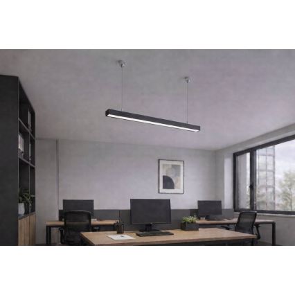Brilagi - LED závesné svietidlo FULLDAY LED/10/15/20W/230V 2700/4000/6000K 60 cm čierne
