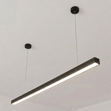 Brilagi - LED Závesné svietidlo FULLDAY LED/30/40/50W/230V 2700/4000/6000K 150 cm čierna