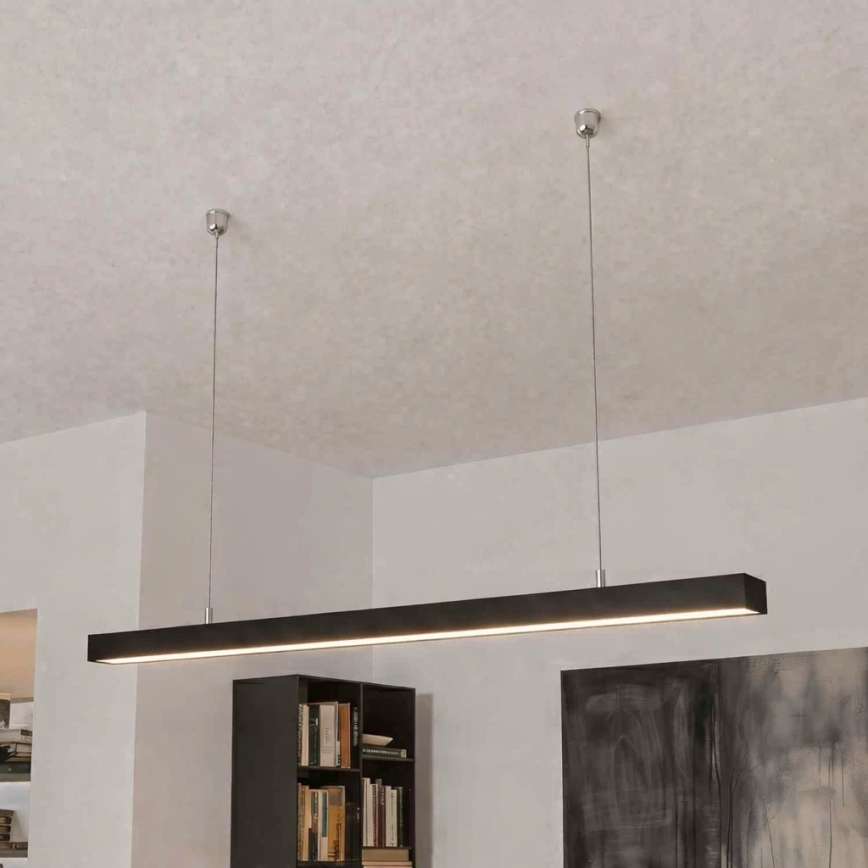 Brilagi - LED Závesné svietidlo FULLDAY LED/30/40/50W/230V 2700/4000/6000K 150 cm čierna