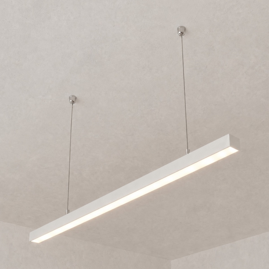 Brilagi - LED závesné svietidlo FULLDAY LED/30/40/50W/230V 2700/4000/6000K 150 cm biela