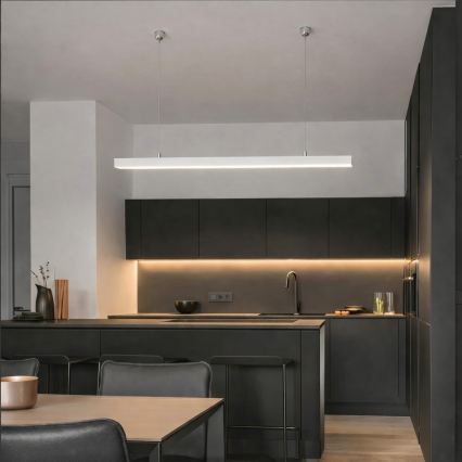 Brilagi - LED závesné svietidlo FULLDAY LED/30/40/50W/230V 2700/4000/6000K 150 cm biela