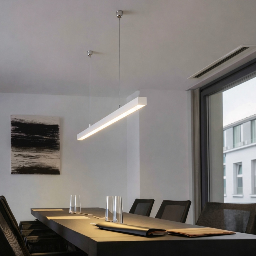 Brilagi - LED závesné svietidlo FULLDAY LED/30/40/50W/230V 2700/4000/6000K 150 cm biela