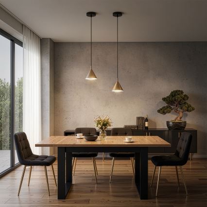BRILAGI - LED Závesné svietidlo na lankách CONE SINGLE 1xGX53/15W/230V zlatá