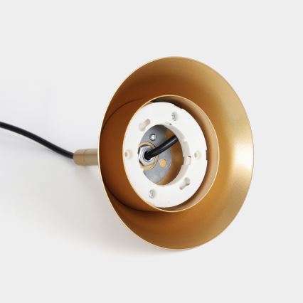 BRILAGI - LED Závesné svietidlo na lankách CONE SINGLE 1xGX53/15W/230V zlatá
