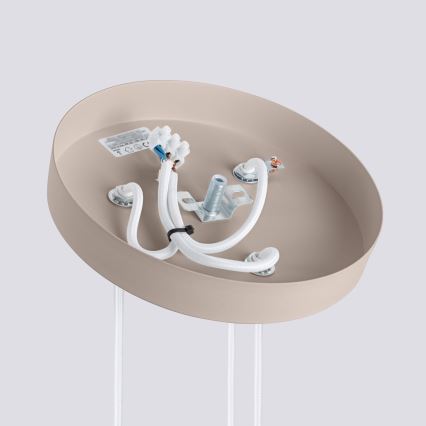 Brilagi - LED závesný luster CRESTO 3xGU10/10W/230V taupe