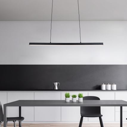 Brilagi - LED závesný luster na lanku AXIS LED/30W/230V čierny