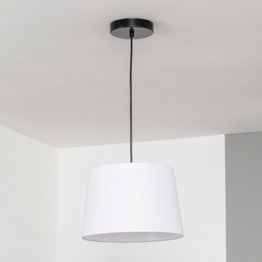Brilagi - LED závesný luster na lanku CERIA 1xE27/40W/230V pr. 30 cm biela