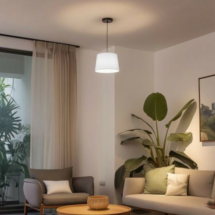 Brilagi - LED závesný luster na lanku CERIA 1xE27/40W/230V pr. 30 cm biela