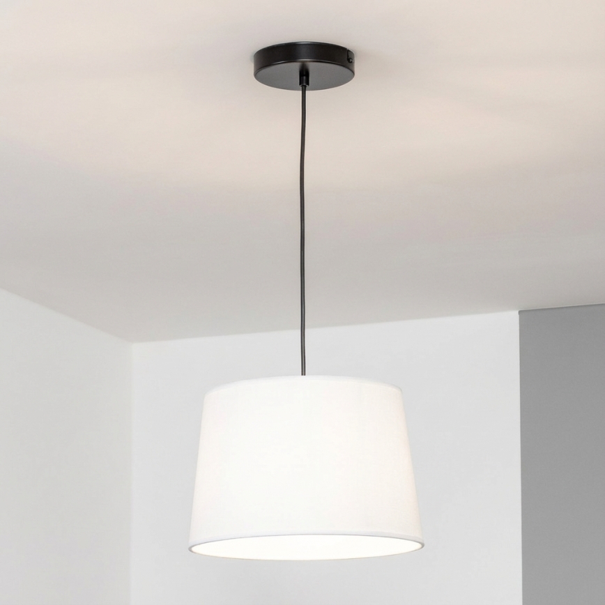Brilagi - LED závesný luster na lanku CERIA 1xE27/40W/230V pr. 30 cm biela