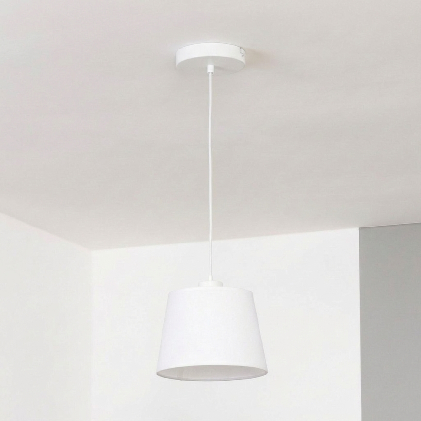 Brilagi - LED závesný luster na lanku CERIA 1xE27/40W/230V priemer 20,5 cm biela
