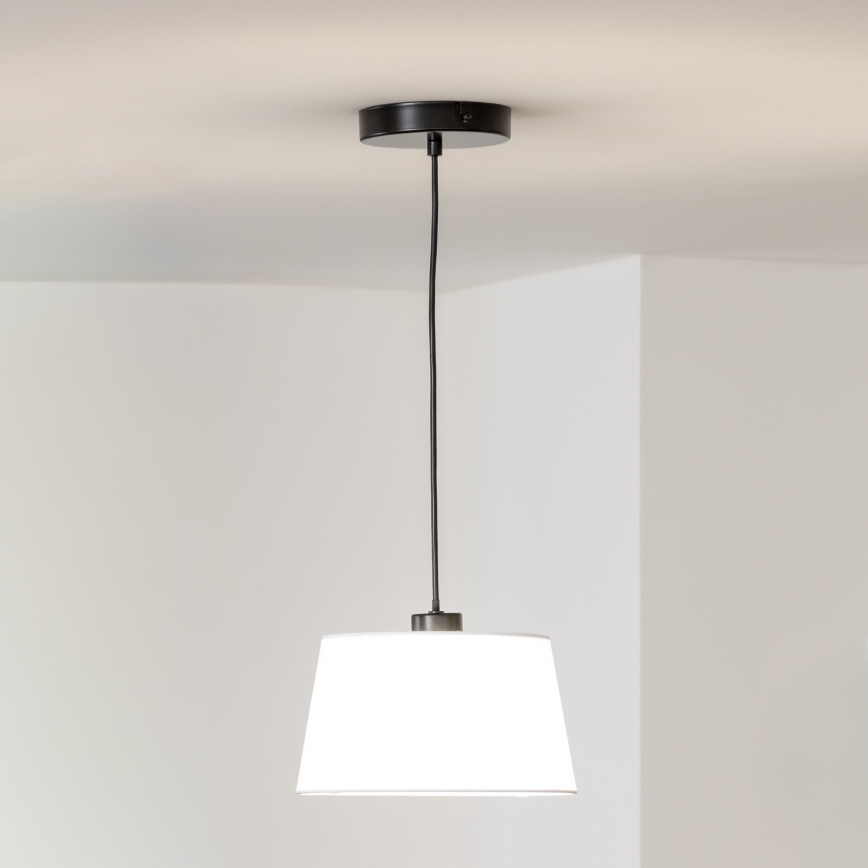Brilagi - LED závesný luster na lanku CERIA 1xE27/40W/230V, priemer 25 cm, biela