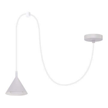 BRILAGI - LED Závesný luster na lanku CONE SINGLE SPIDER 1xGX53/15W/230V biela