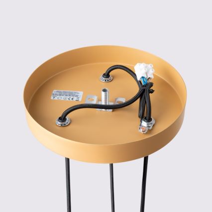 Brilagi - LED závesný luster na lanku CRESTO 3xGU10/10W/230V zlatý