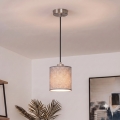 Brilagi - LED závesný luster na lanku NUBILA 1xE27/60W/230V pr. 14 cm čierna/šedá