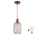 Brilagi - LED závesný luster na lanku RETRO GLASS 1xE27/60W/230V priemer 14 cm medená/biela