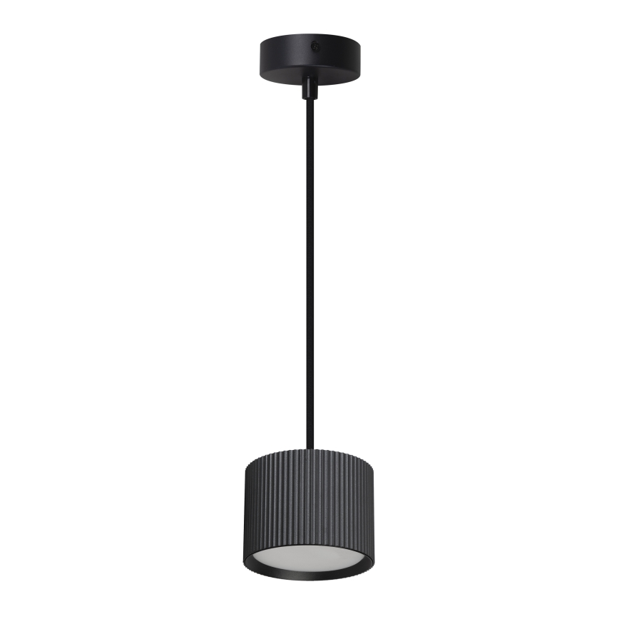 BRILAGI - LED Závesný luster STRIPY na lane 1xGX53/15W/230V pr. 82 mm čierny