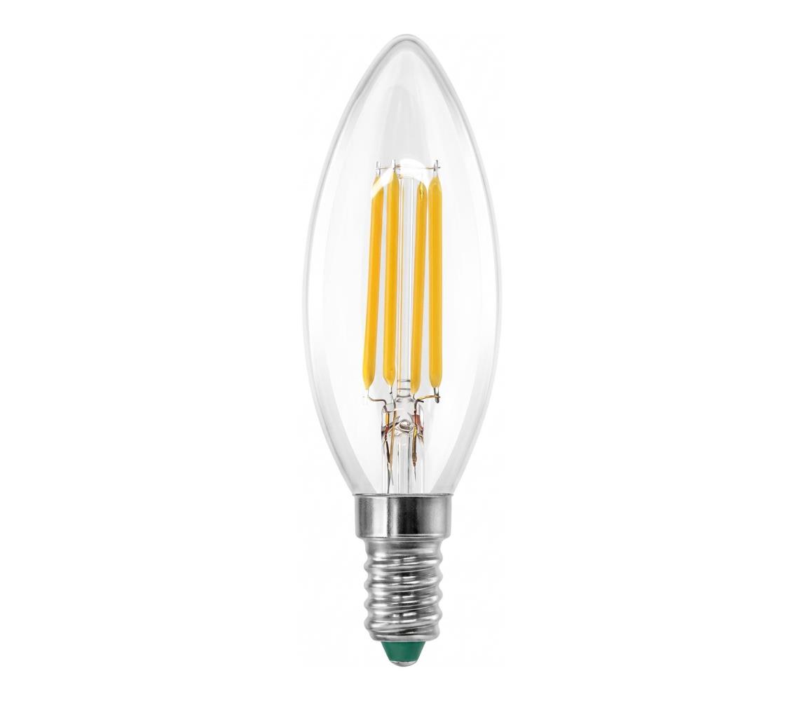 Brilagi - LED žiarovka FILAMENT CLASIC ONE C35 E14/6W/230V 4000K ZD-CO3506-40