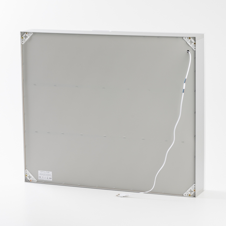 BRILAGI - LED Zrkadlová kúpeľňová skrinka s podsvietením NOTO SINGLE 78x65 cm