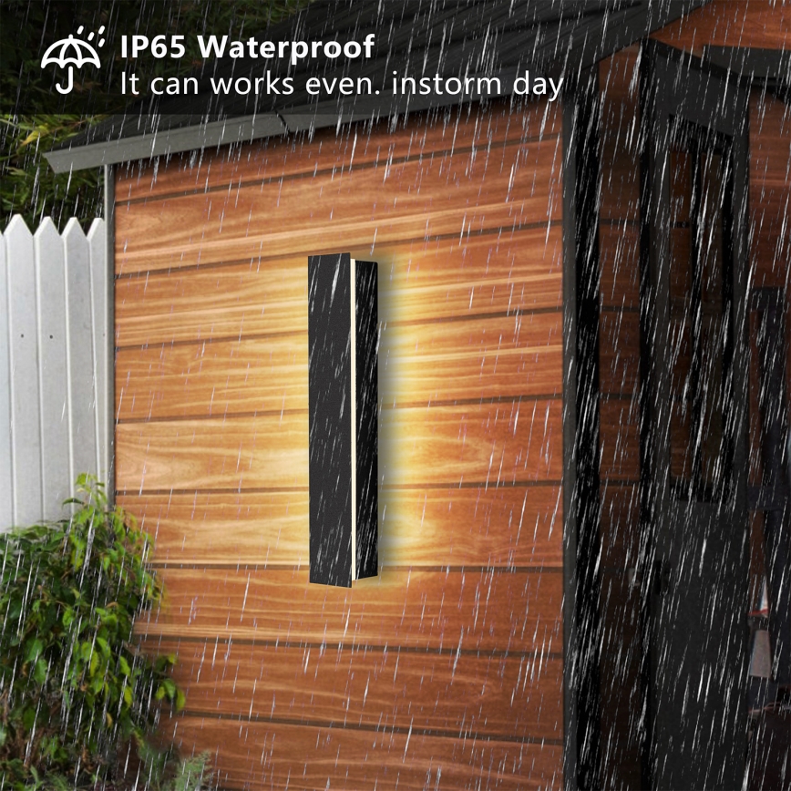 Brilagi - LED Vonkajšie nástenné svietidlo LINEAR LED/8W/230V 4000K IP65 30 cm čierna CRI 90